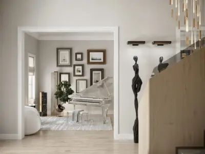Preston Hollow Common Area Renovation by K-SAMONE & CO | Evocative Interiors & Architecture