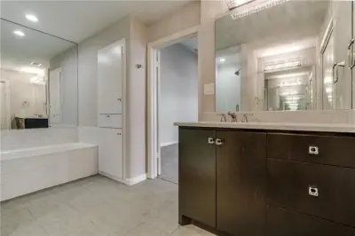 Wall-Mounted Bathroom Vanities by Design By Kimberly Vaughan