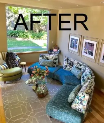 Upholstery Transformations — Interior Design & Decorating project by Evelyn James Interiors
