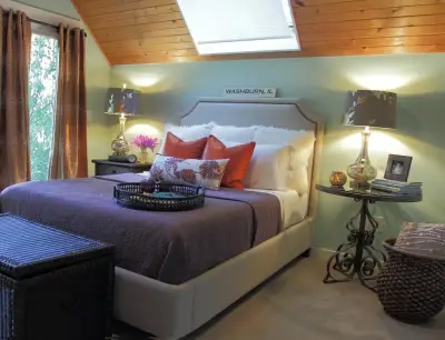 Tranquil Master Bedroom by Welcome Home Design Group