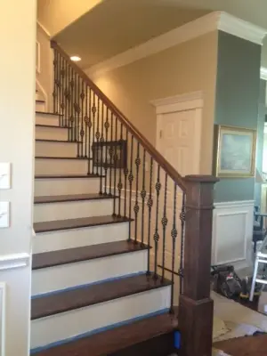 Compact Stairway Entry Project — Interior Design & Decorating project by Bella+Olivia Interiors