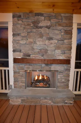 Screened porch in Herndon VA by HEMAX Construction Services & Landscaping, LLC
