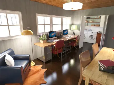 Optimizing Space in Underused Rooms — Interior Design & Decorating project by Collected Spaces, LLC