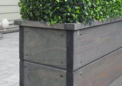 Brooklyn West - Artificial Boxwood Hedges - Landscape Design in Brooklyn, NY