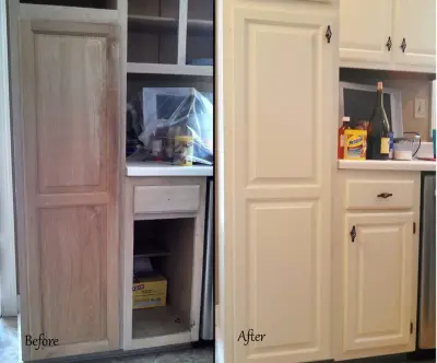 Starlily Design Studio LLC Custom Cabinet Restoration by Starlily Design Studio LLC