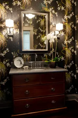 Vibrant Powder Soak — Interior Design & Decorating project by Audrey Curl Interiors