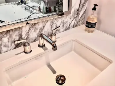 Sunset Hills Spa Bath Suite Renovation by Howard Fischer Design