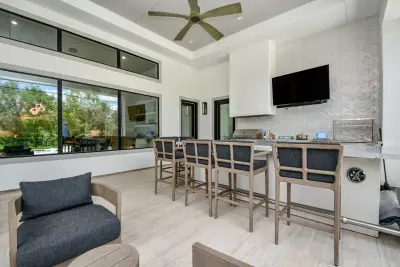 The Final Retreat: Elegant Contemporary Fulshear Residence on the Brazos River — Interior Design & Decorating project by West Houston Design Group