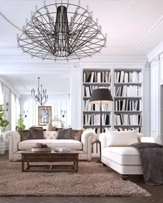 Classic Living Room — Interior Design & Decorating project by Bal Bahia Interiors