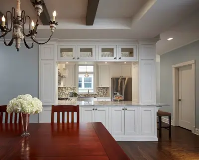 North Shore Inset Kitchen Transition — Interior Design & Decorating project by Wike LaFrey