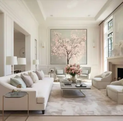 Elegant Transition — Interior Design & Decorating project by Adrienne's Decor, LLC