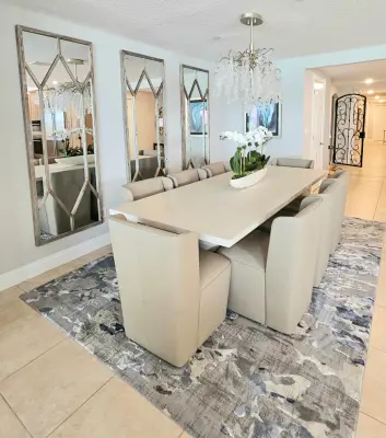 upscale dining — Interior Design & Decorating project by Adrienne's Decor, LLC