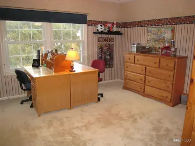 Shared Room of Two Brothers — Interior Design & Decorating project by Take II Staging & Redesign