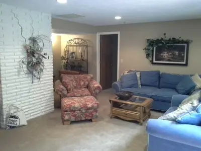 Revamped Classic Family Space by Susan Knox For Ethan Allen Peoria, IL