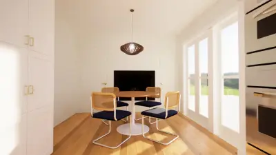 Enhanced Midcentury Farmhouse — Interior Design & Decorating project by Lauren Ashley Design