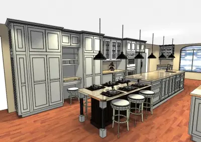 Upper St Clair Culinary Space — Interior Design & Decorating project by Savoy Interior Design LLC