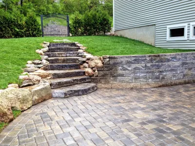 Hillside Landscaping - Paver Installation in Berlin, CT