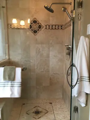 Zingales Master Bathroom — Interior Design & Decorating project by Sognare Unlimited