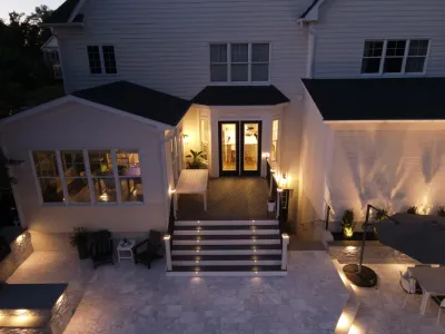 Stylish Haven — Landscape Construction project by Holloway Company Inc.
