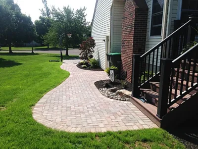 walkways — Landscape Construction project by Holly Days Nursery & Landscaping in Ambler