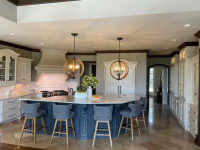 A stunning and radiant kitchen within the National. — Interior Design & Decorating project by Surface To Surface Interior Design/Construction