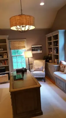 A Workspace Tailored for Her by Steve Watson Interior Design