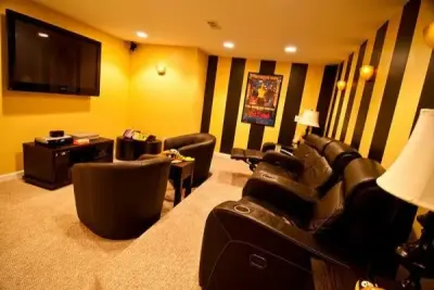 A Space for Entertainment — Interior Design & Decorating project by Creative Interior Designs By Lynda LLC