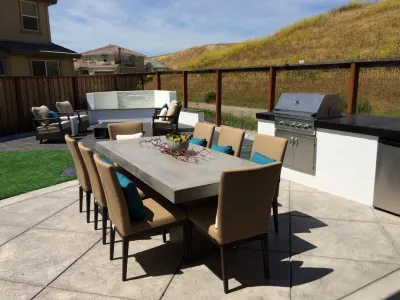 Modern Outdoor Living - San Ramon, CA — Landscape Construction project by Home & Garden Construction Group