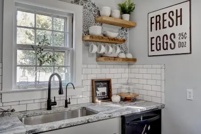 Charming Urban Bungalow Makeover by Porchlight Interiors LLC