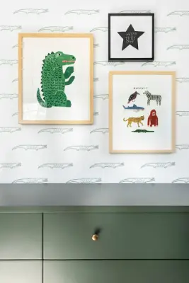 Alligator-Inspired Nursery for Baby Boys by Studio 790 Interior Design By Ann Lopez