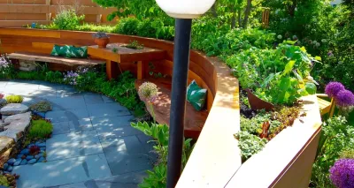 Artistic Edible Garden — Landscape Construction project by HomeHarvest - Edible Landscapes And Construction