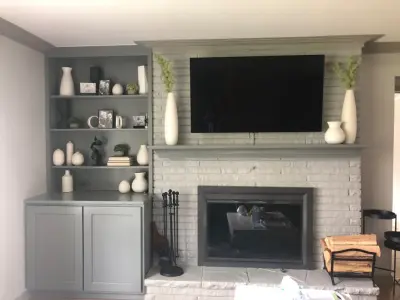 Amherst Family Room Remodel by Inspired Space Design, LLC