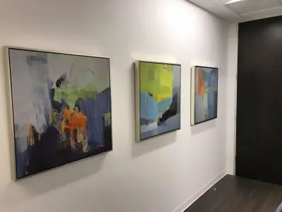 Physicians Office Art Selection - Plano — Interior Design & Decorating project by Shannon Harrell Interiors