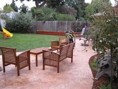 Backyard Retreat with Entertainment & Play Areas by Hortus Design Sustainable Landscapes