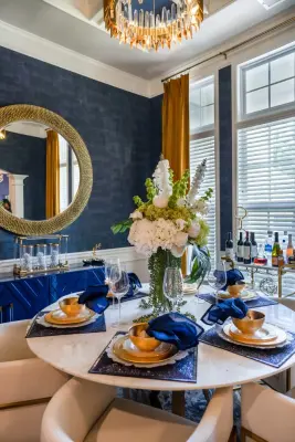 Rebellious Elegance — Interior Design & Decorating project by Lina Norell Designs LLC