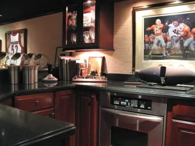 Bar Design and Personalized Cabinetry — Interior Design & Decorating project by Rust & Martin