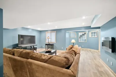 Basement Revitalization: Flooring, Carpeting, and Painting — Interior Design & Decorating project by Spaces To Aspire