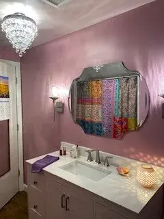 Restroom — Interior Design & Decorating project by Kat's Eye Interior Design, LLC