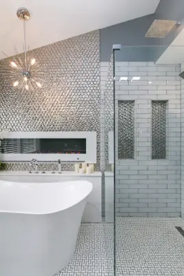 Opulent Bathroom Design by Kate Grzymala Design