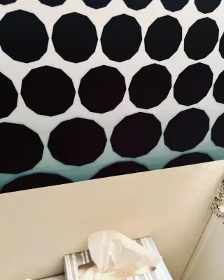 Restroom Renovation by Melanie Leeds Design