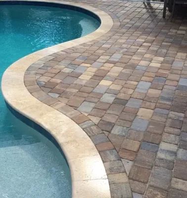 Pool Deck and Spa Project by Hyer Quality Hardscape & Landscape