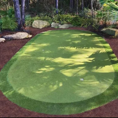 Putting Green by Hyer Quality Hardscape & Landscape