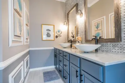 Restrooms by Jennifer Kizzee Design