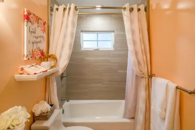 Girls' restroom — Interior Design & Decorating project by Mela Interior Designs