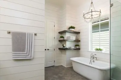 Contemporary Farmhouse Construction in Baton Rouge by Ourso Designs