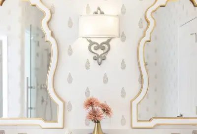 Teen Restroom at Bay Oaks by Jennifer Kizzee Design