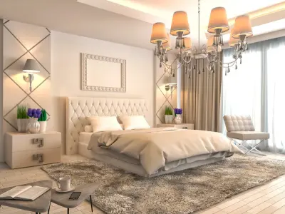 Bedroom visualization — Interior Design & Decorating project by Posh Interiors