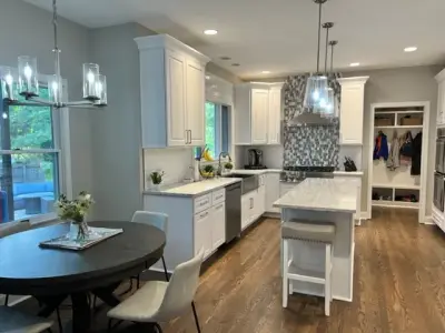 First Floor Renovation of Blue Ash Home by Interiors821, LLC