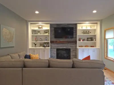 Bright Hearth — Interior Design & Decorating project by 2112 Design Studio, LLC