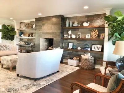 Belmar's Blossoming Flowers by Evenflow Interiors